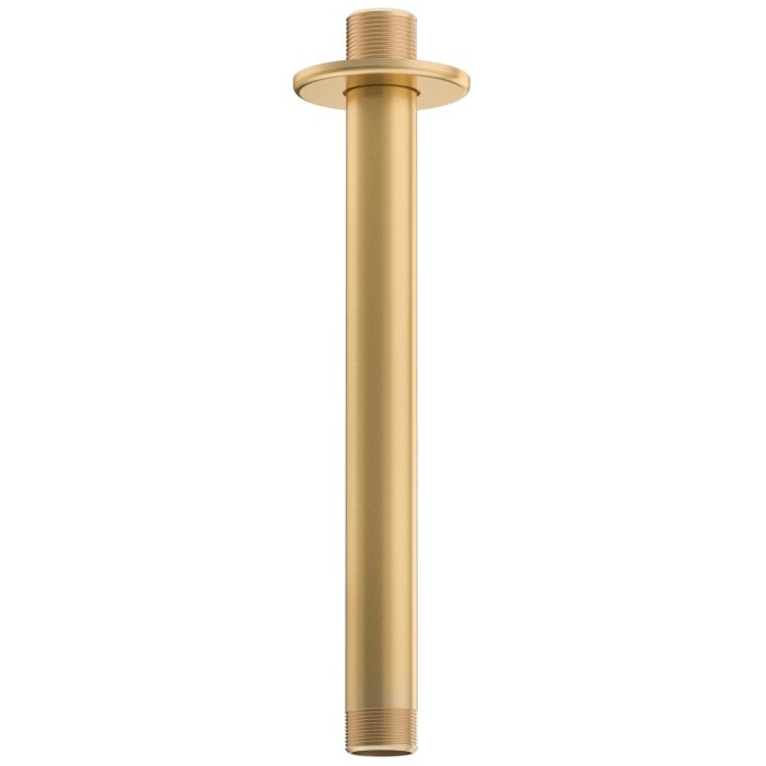 Soporte  techo redondo oro cepillado