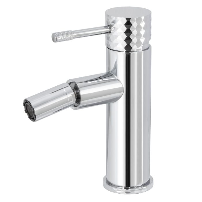 Grifo de bidé monomando acabado maneta luxury cromado - Serie Birim