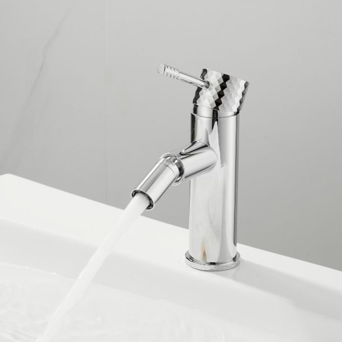 Grifo de bidé monomando acabado maneta luxury cromado - Serie Birim - immagine 3