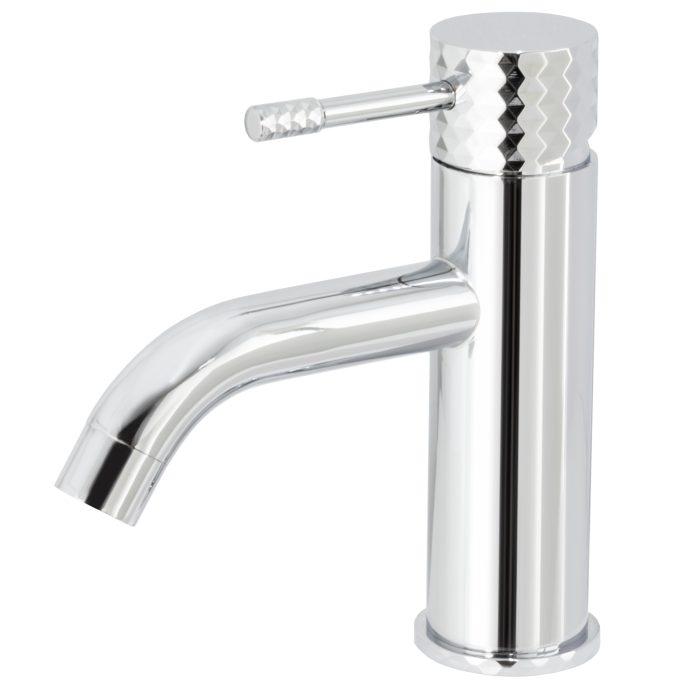 Grifo de lavabo monomando acabado maneta luxury cromado - Serie Oda