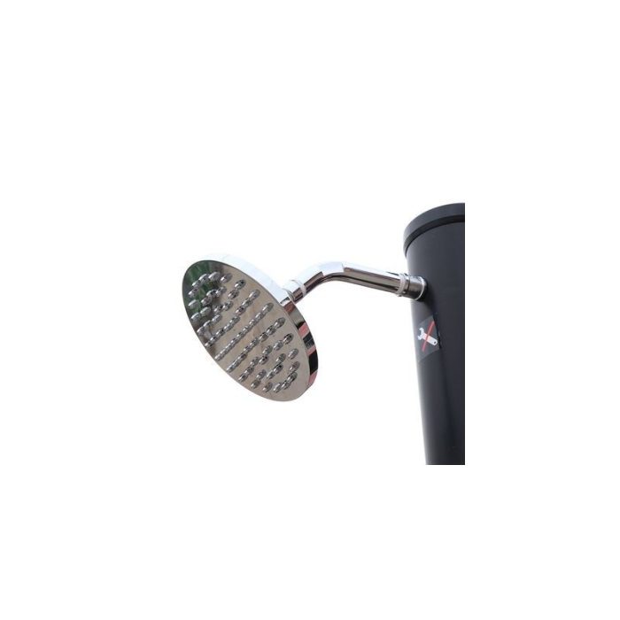 Ducha Solar recta de Exterior de Jardín Piscina Acero Inoxidable y PVC 18 litros - Image 3
