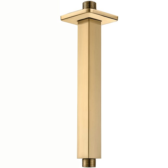 Soporte techo cuadrado oro mate con protección PVD