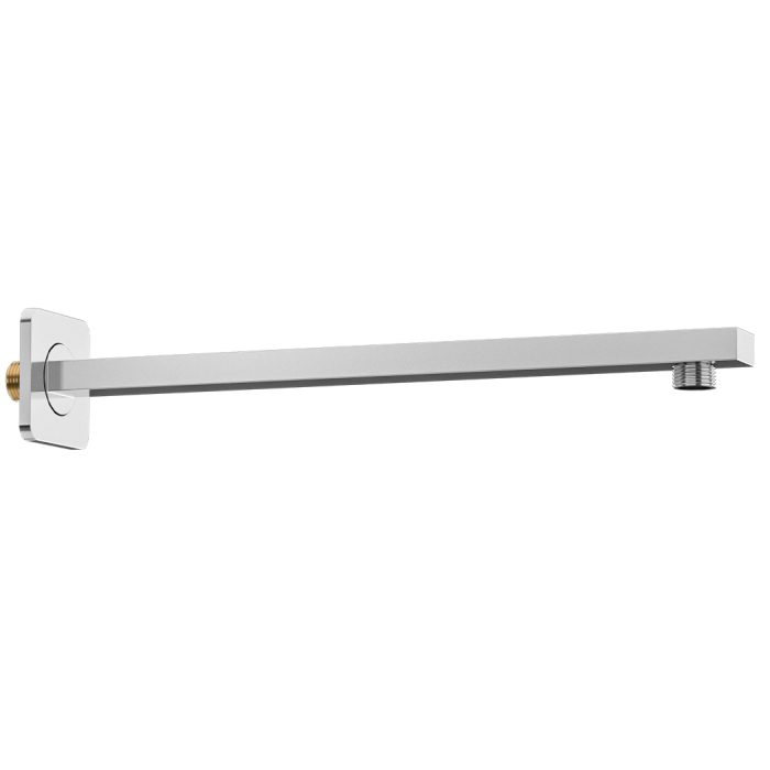 Soporte  pared  cuadrado cromo