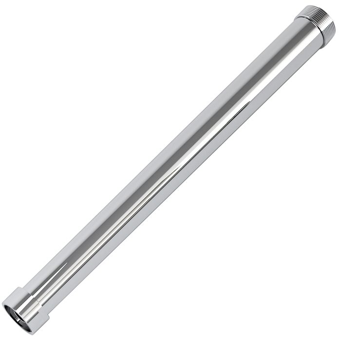 Tubo alargador ducha cromado 30 cm