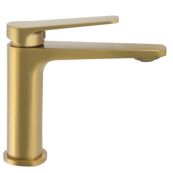 Grifo de lavabo monomando oro mate - Serie Valdivia - Image 3