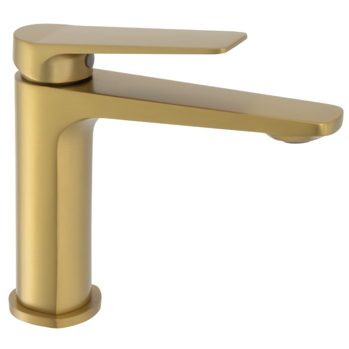 Grifo de lavabo monomando oro mate - Serie Valdivia