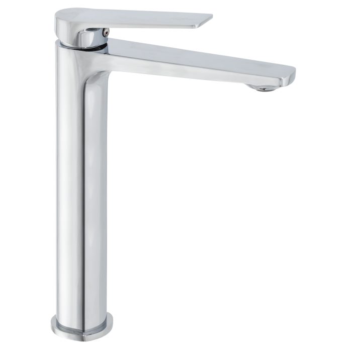 Grifo de lavabo alto pica monomando cromado - Serie Valdivia