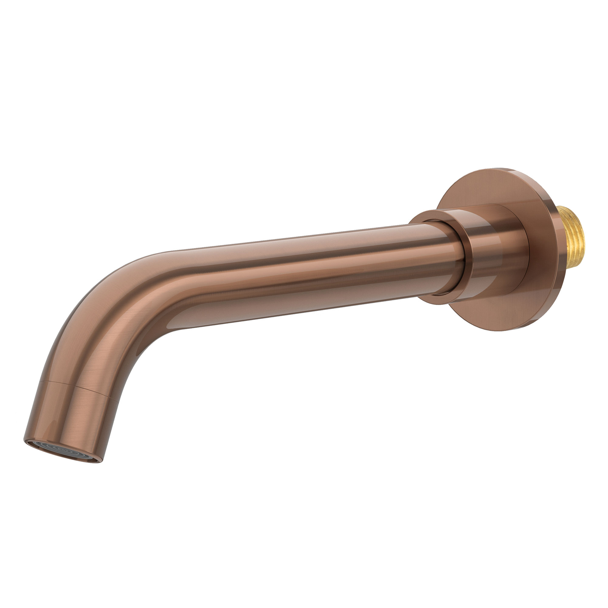 Caño redondo de 21CM oro rosa